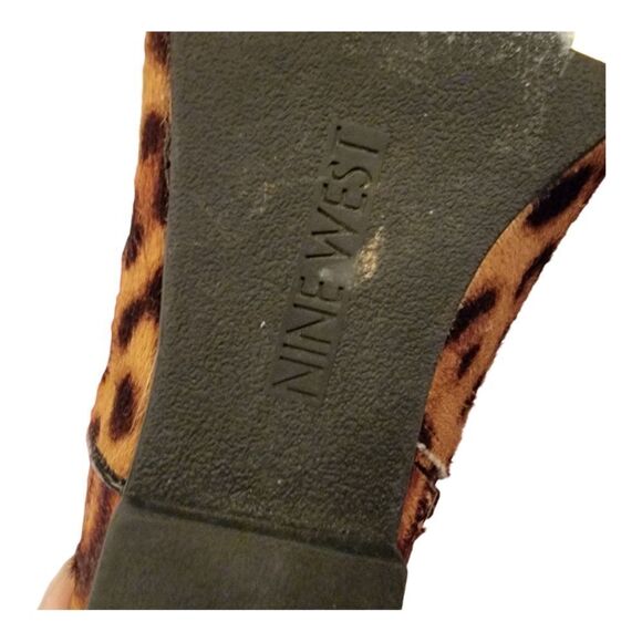 Nine West Leopard Print Bootie Size 9 - Picture 6 of 6